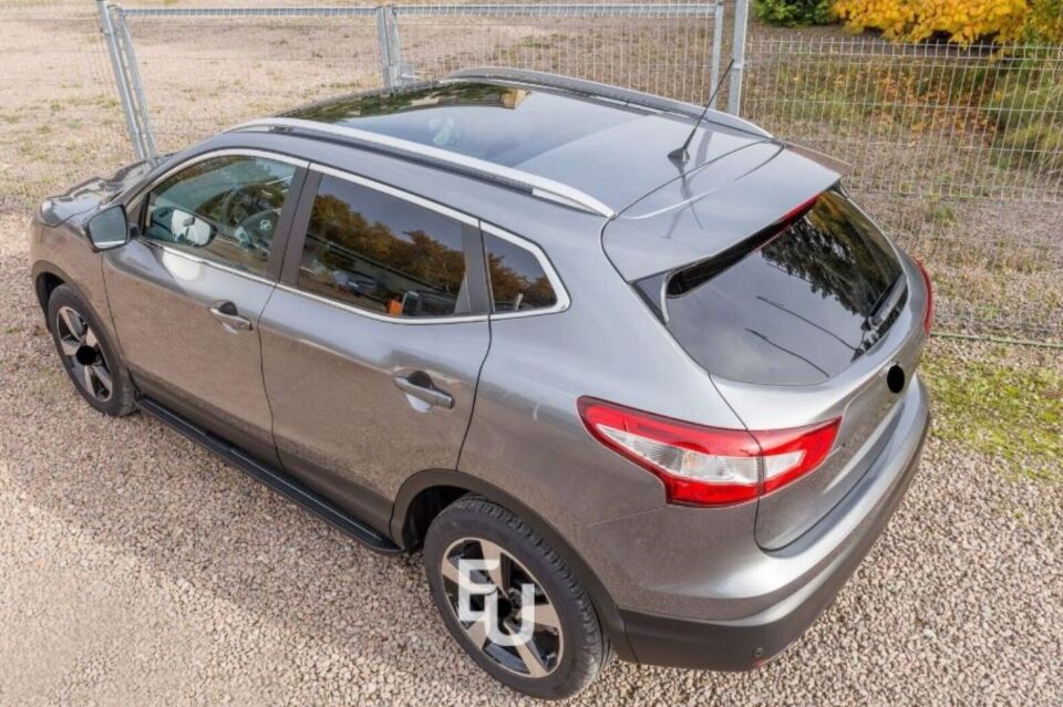 Nissan Qashqai Yan Basamak Koruma Siyah Oem 2014-2022 Arası Uyumlu