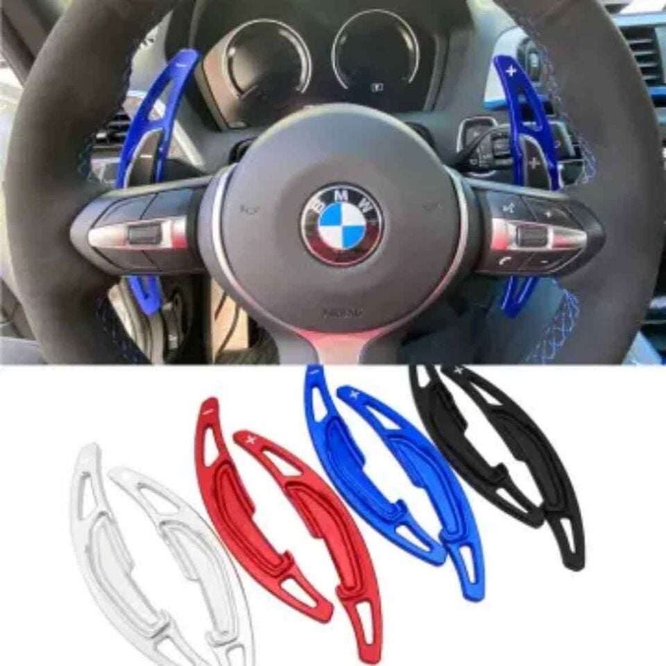 Bmw F80 M3 Direksiyon F1 Vites Kulakçığı Paddle Shift Mavi