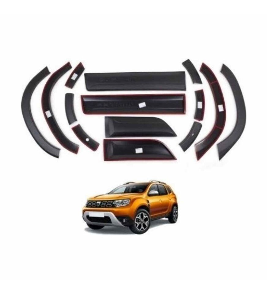 Dacia Duster Dodik ve Yan Kapı Çıtası Düz 2018+ sonrası modeller