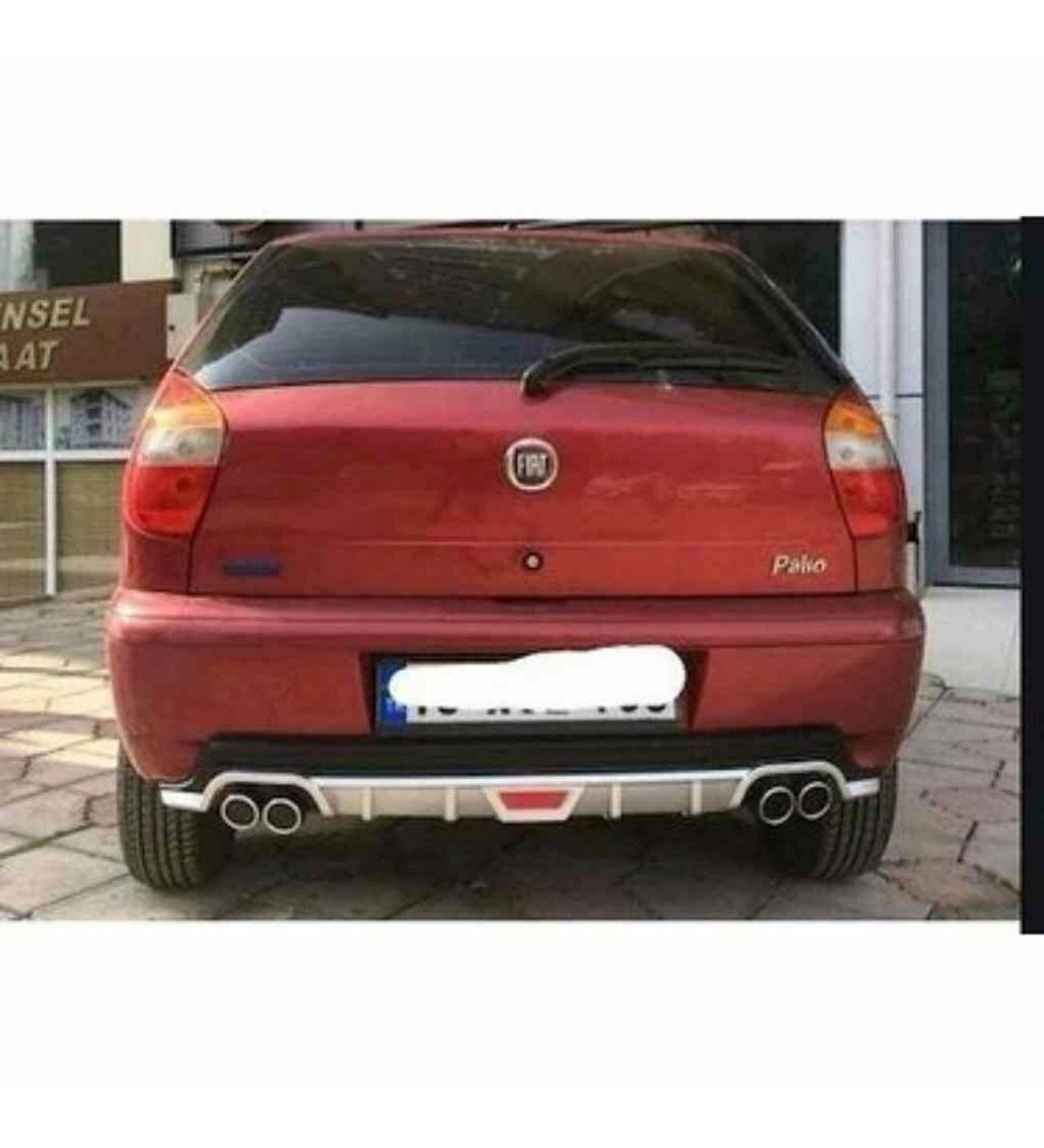 Fiat Palio uyumlu arka tampon altı difüzör Siyah tüm modeller