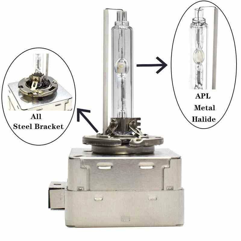 D1s uyumlu xenon far ampulü 6000k 35watt AEM