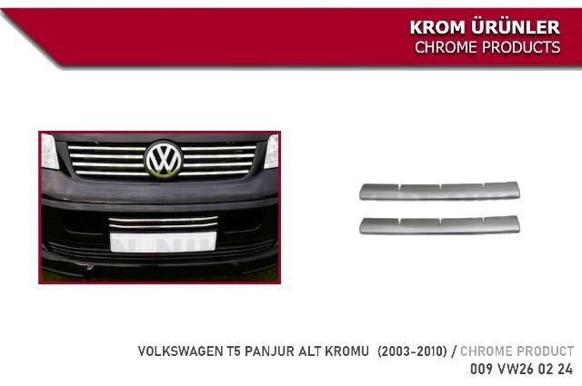 Vw T5 Panjur Alt Kromu (2003-2010) arası Niken