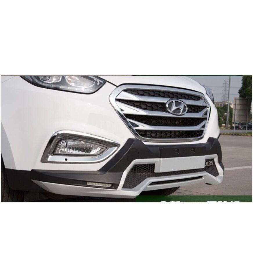 Hyundai ix35 ön ve arka koruma çift çıkış egzozlu ledli model 2009-2016