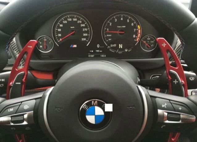 Bmw F85 X5m Direksiyon F1 Vites Kulakçığı Paddle Shift Kırmızı