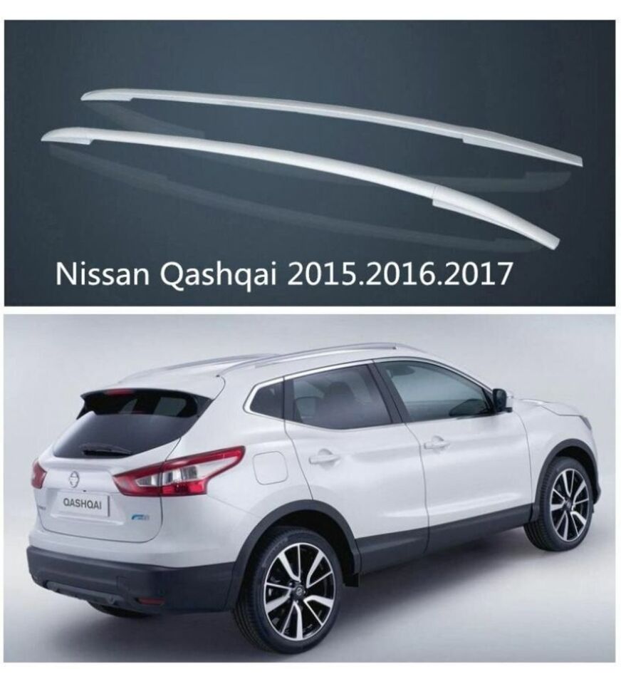 Nissan qashqai tavan kenar rayı çıtası oem krom 2014-2021 8v