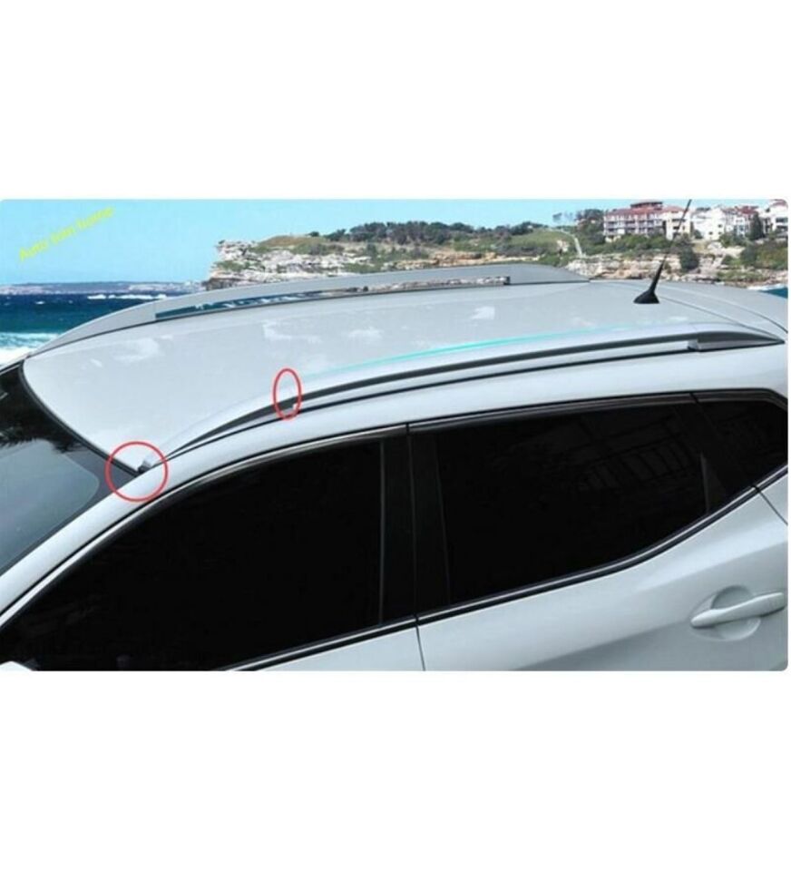 Nissan qashqai tavan kenar rayı çıtası oem krom 2014-2021 8v