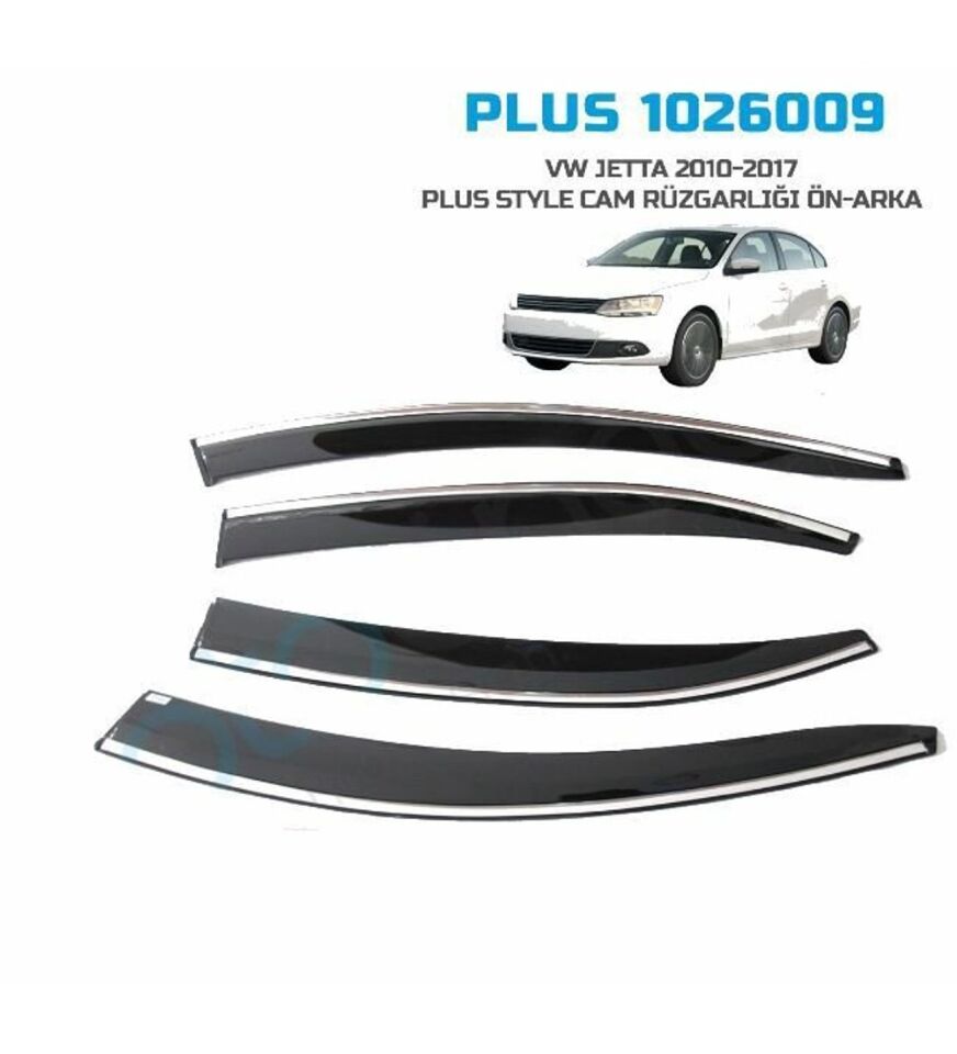 Vw Jetta Kromlu Cam Rüzgarlığı 2010-2017 arası Sunplex