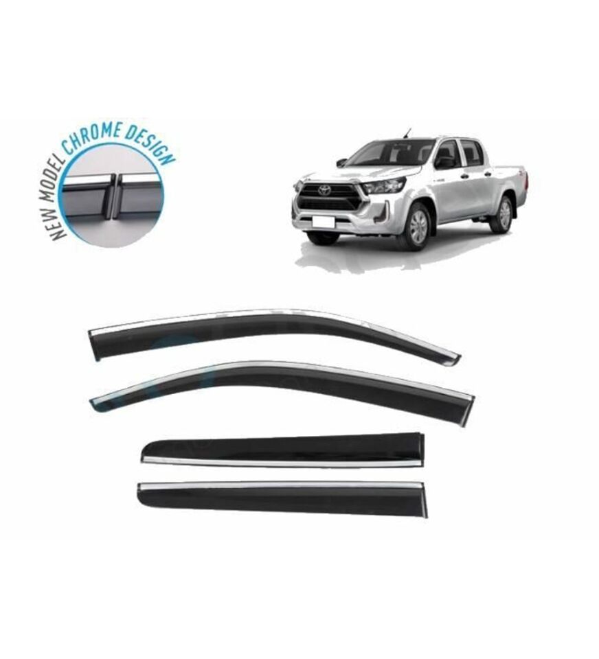 Toyota Hilux Kromlu Cam Rüzgarlığı 2006-2015 arası Sunplex