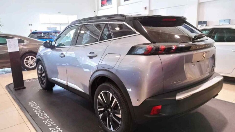 Peugeot 2008 Cam Çerçevesi 12 parça Krom Nikelajı 2020 sonrası