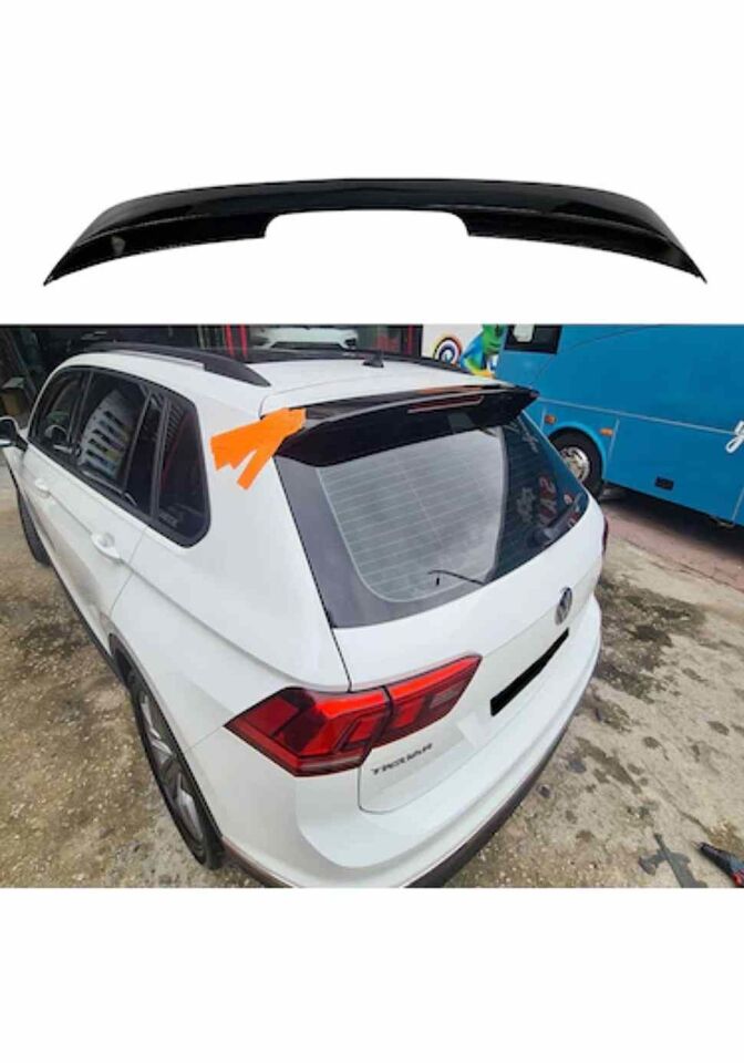 Vw Tiguan L Boyalı Spoiler 2017+ sonrası modeller (Pianoblack)