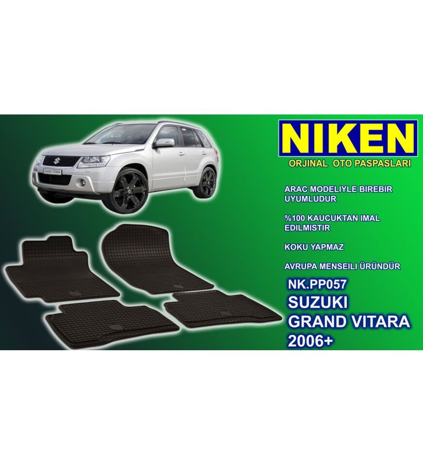 Suzuki Vitara paspas kauçuk oem germany 2006+ Sonrası NİKEN