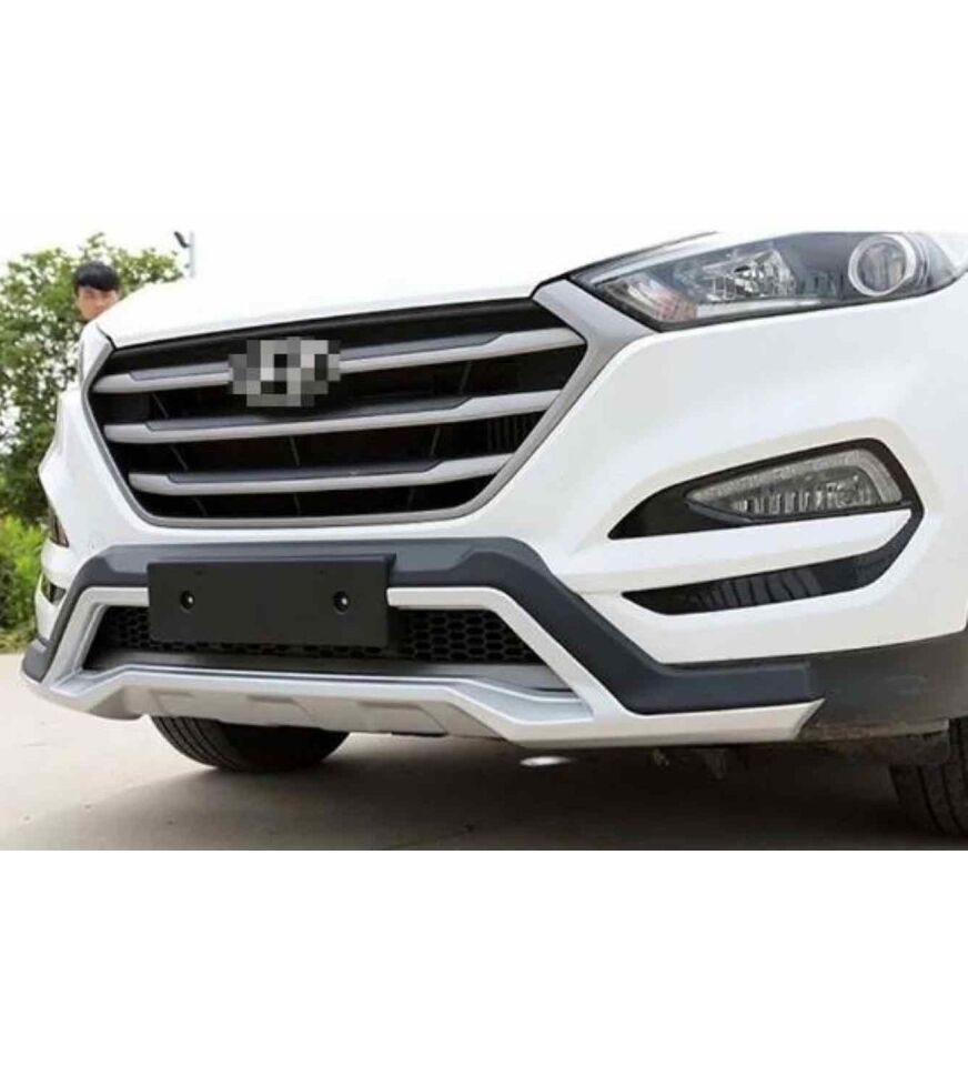Hyundai tucson ön arka tampon koruması difüzör 2015-2018
