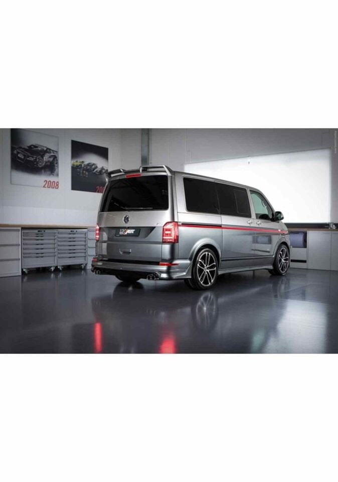 Vw Transporter t7 Boyalı Spoiler 2014+ sonrası (Pianoblack)