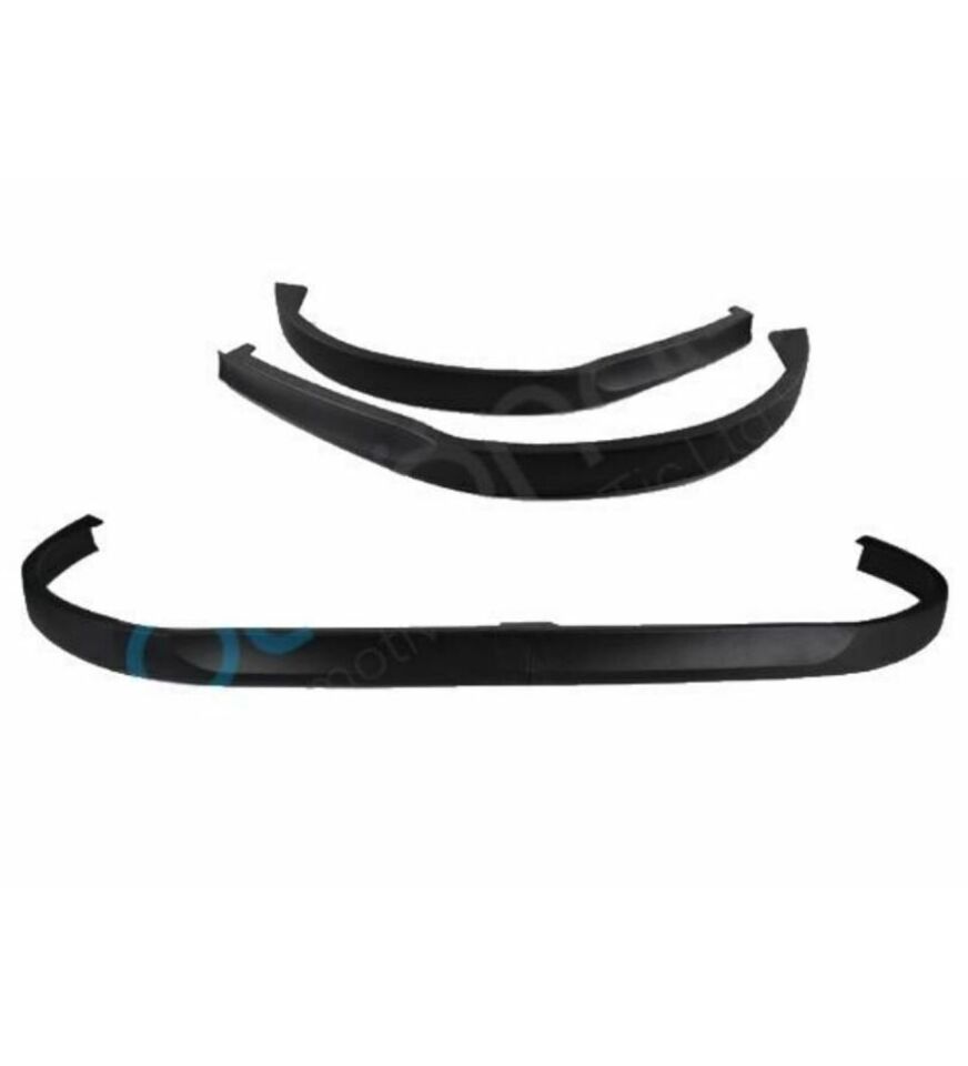Opel Astra H uyumlu ön tampon altı lip 2 parça pianoblack 2004+