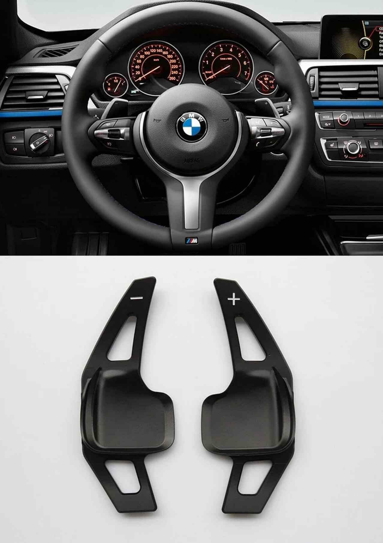 Bmw F25 M Direksiyon F1 Vites Kulakçık 2017-2018 arası Siyah