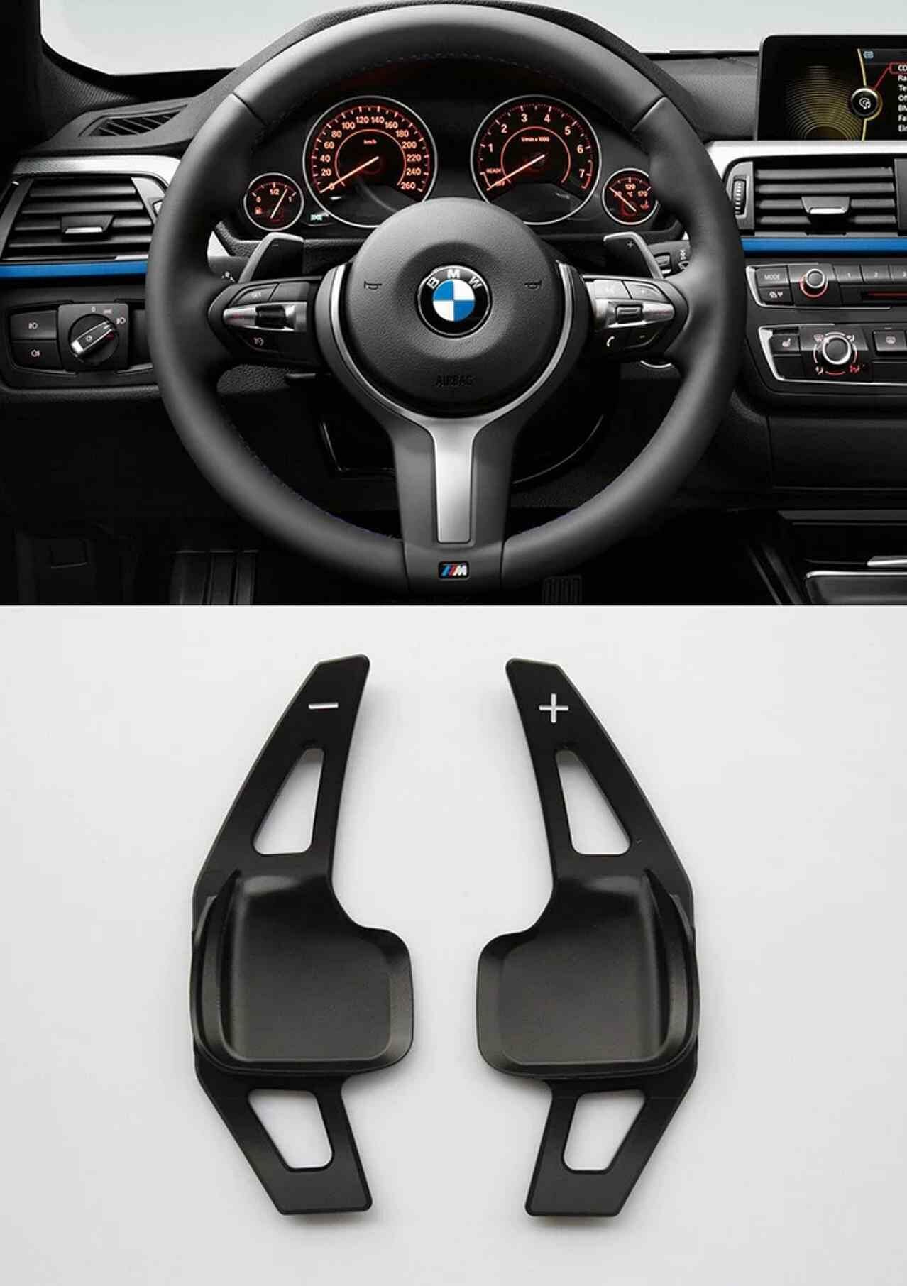 Bmw F39 M Direksiyon F1 Vites Kulakçık 2017-2018 arası Siyah