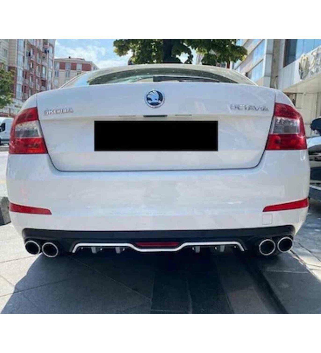Skoda Octavia uyumlu üniversal difüzör Gri 2013-2017 arası