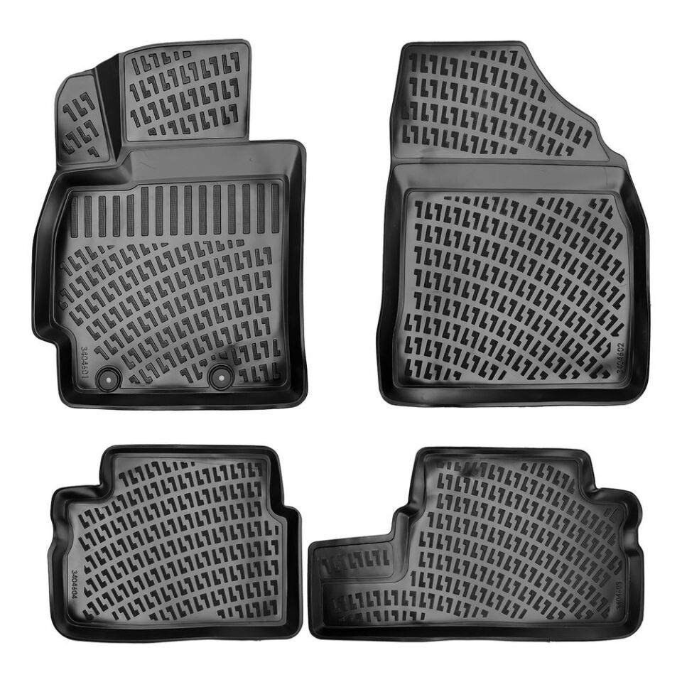 Toyota Corolla 3D havuzlu paspas 2006-2012 arası Rizline