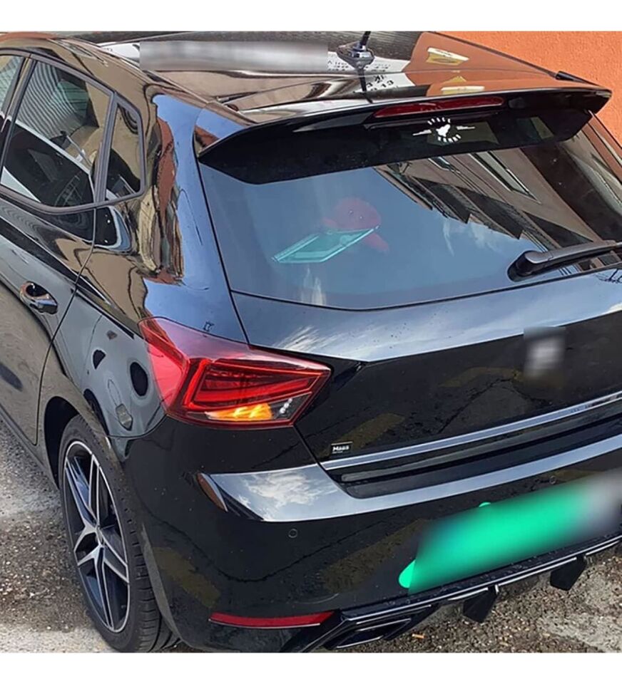 Seat İbiza Boyalı Spoiler 2017-2019 arası modeller (Pianoblack)