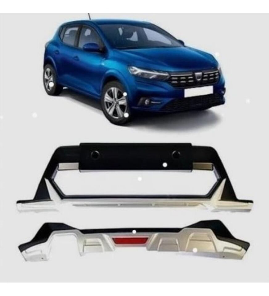 Dacia Sandero Ön Arka Tampon Koruması  2016-2020 arası uyumlu