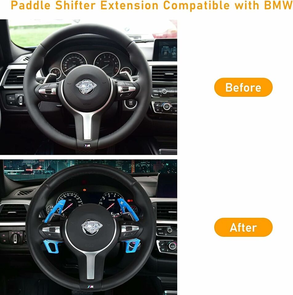 Bmw F25 M Direksiyon F1 Vites Kulakçığı Paddle Shift 2017-2018 arası Mavi
