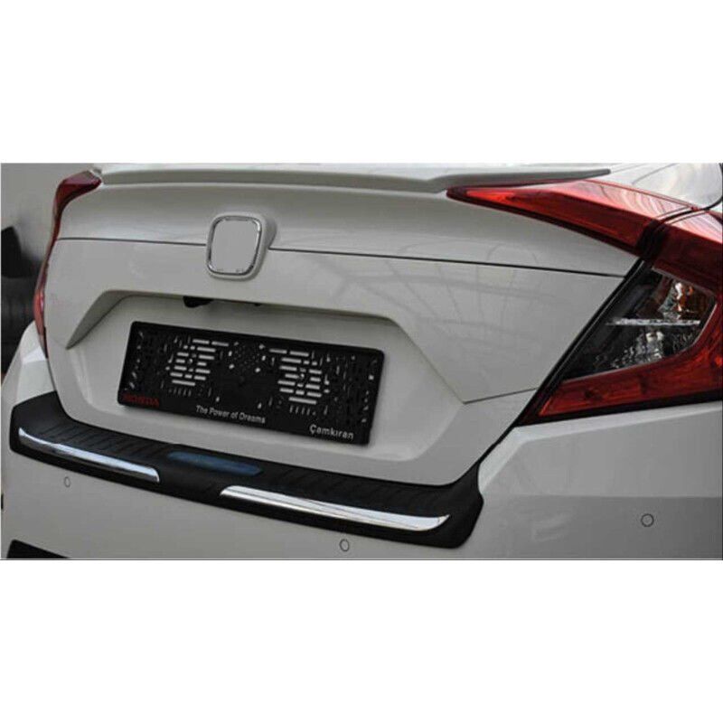 Honda Civic fc5 uyumlu arka tampon kaplaması mavi 2016-2020 arası