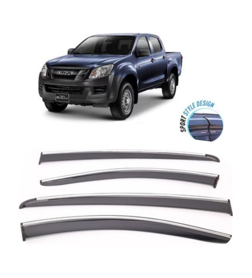 Isuzu Dmax Kromlu Cam Rüzgarlığı 2007-2017 arası Sunplex