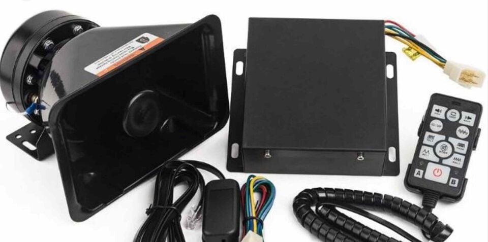 Profesyonel Siren 200w kumandalı
