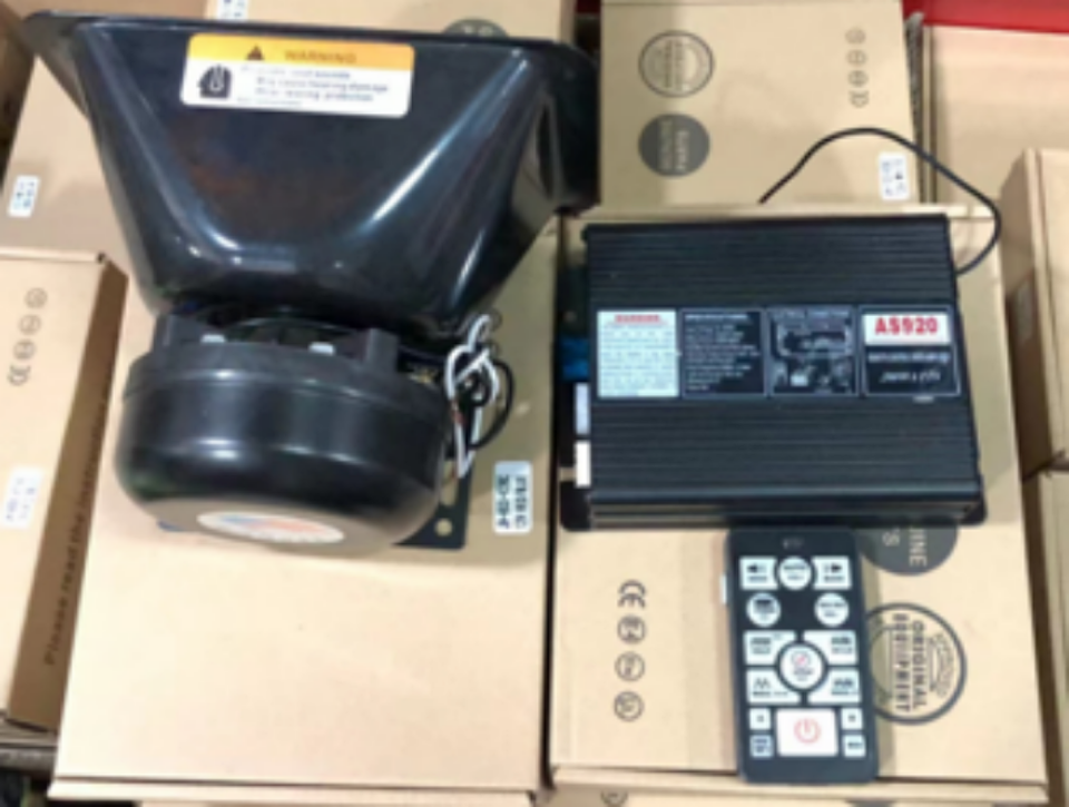 Profesyonel Siren 200w kumandalı