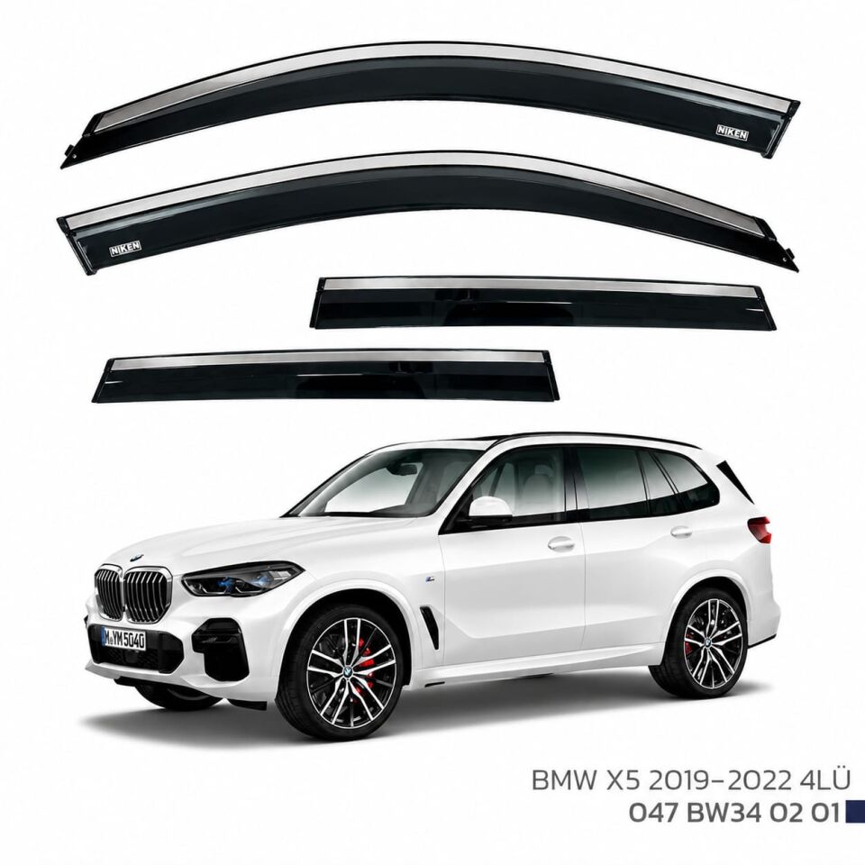 Bmw X5 Cam Rüzgarlığı Kromlu 2019-2022 Arası Uyumlu