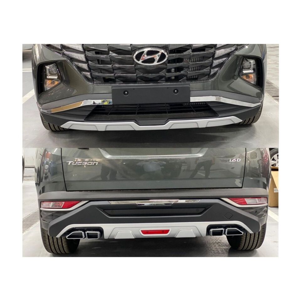 Hyundai Tucson Ön Arka Tampon Koruması  2021+ Uyumlu Model 2