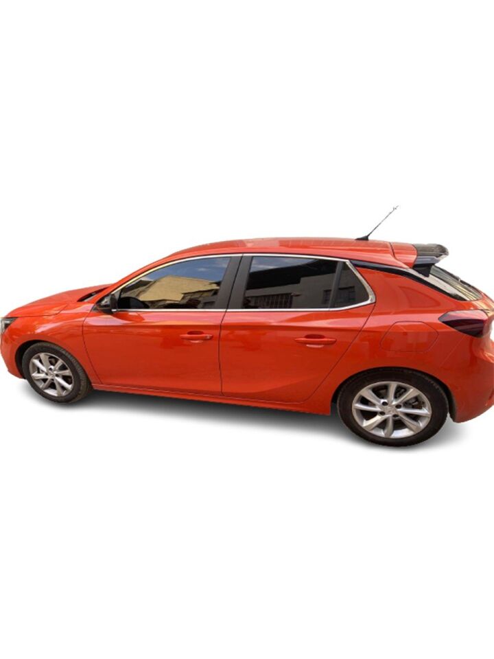 Opel Corsa F Krom Cam Çerçevesi 10 Parça TamTur 2019+ Uyumlu