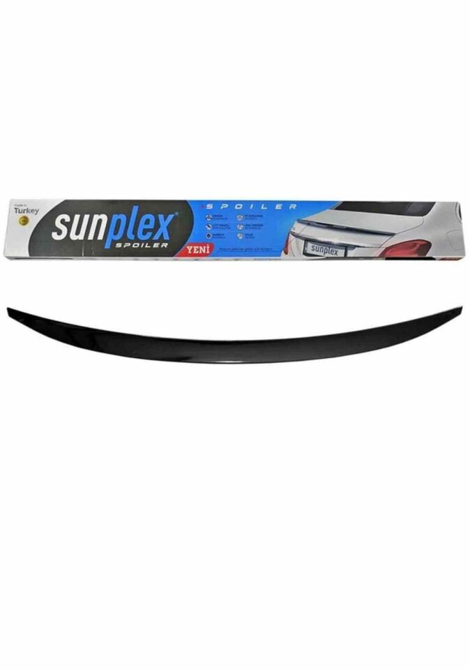 Toyota Corolla Spoiler Piano Black 2019-2023 arası modellere uyumlu Sunplex