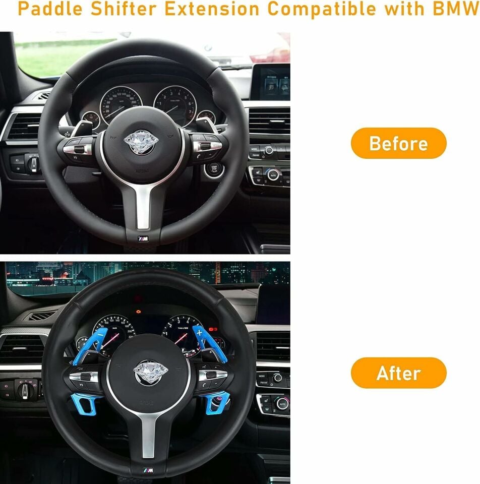 Bmw F20 M Direksiyon F1 Vites Kulakçığı Paddle Shift Mavi