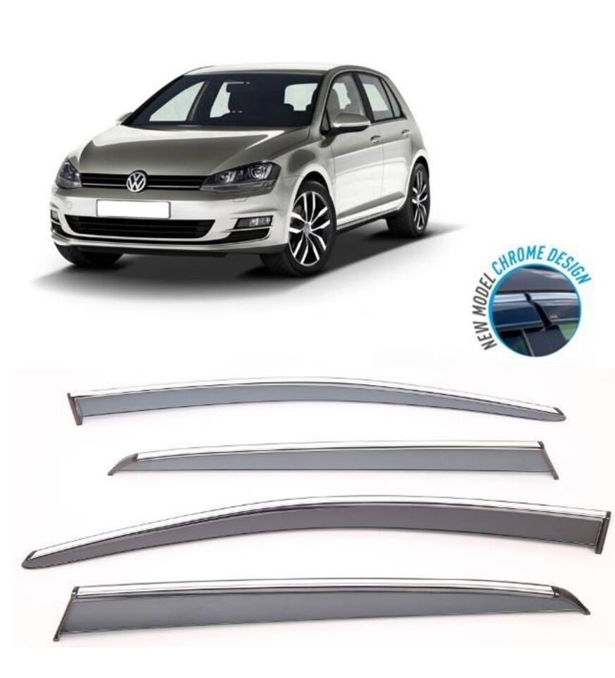 Vw Golf 7 Kromlu Cam Rüzgarlığı 2013-2019 arası Sunplex