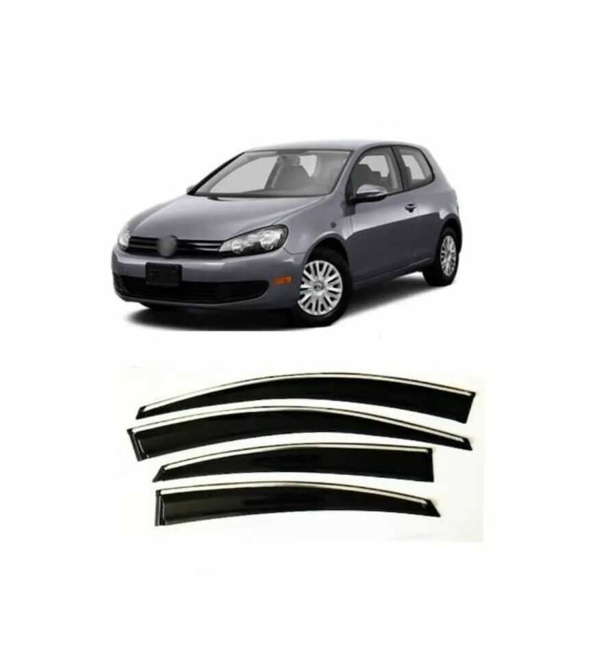 Vw Golf 6 Kromlu Cam Rüzgarlığı 2009-2013 arası Sunplex