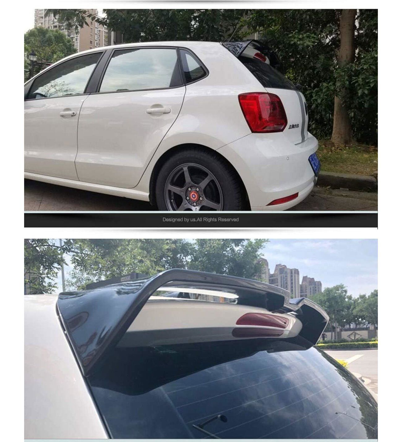 Vw Polo Oettinger Spoiler 2014-2018 arası modeller (Pianoblack)