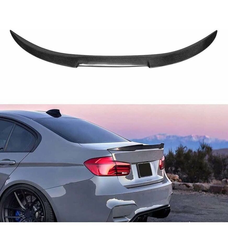 Bmw F30 M4 Boyalı Spoiler 2012+ sonrası (Pianoblack)