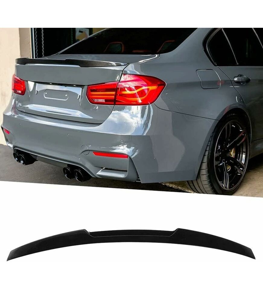 Bmw F30 M4 Boyalı Spoiler 2012+ sonrası (Pianoblack)