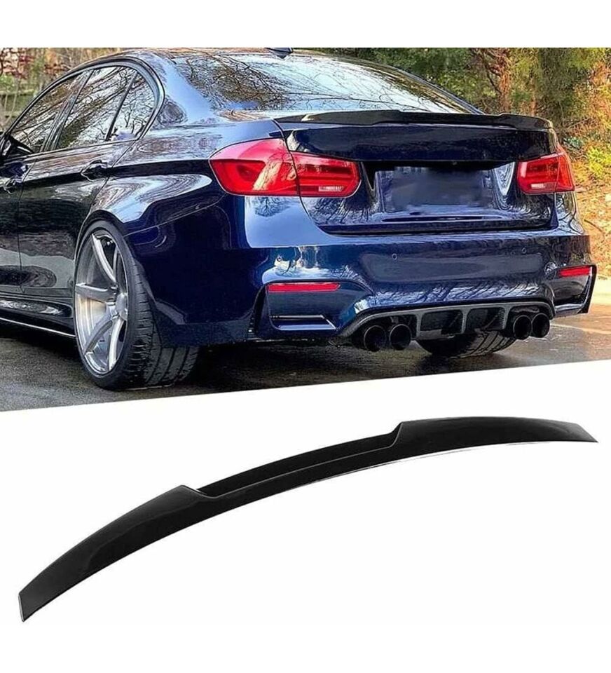 Bmw F30 M4 Boyalı Spoiler 2012+ sonrası (Pianoblack)