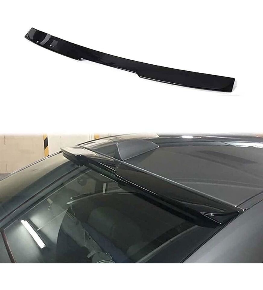 Bmw E60 M4 cam üstü Spoiler 2003-2009 arası (Pianoblack)