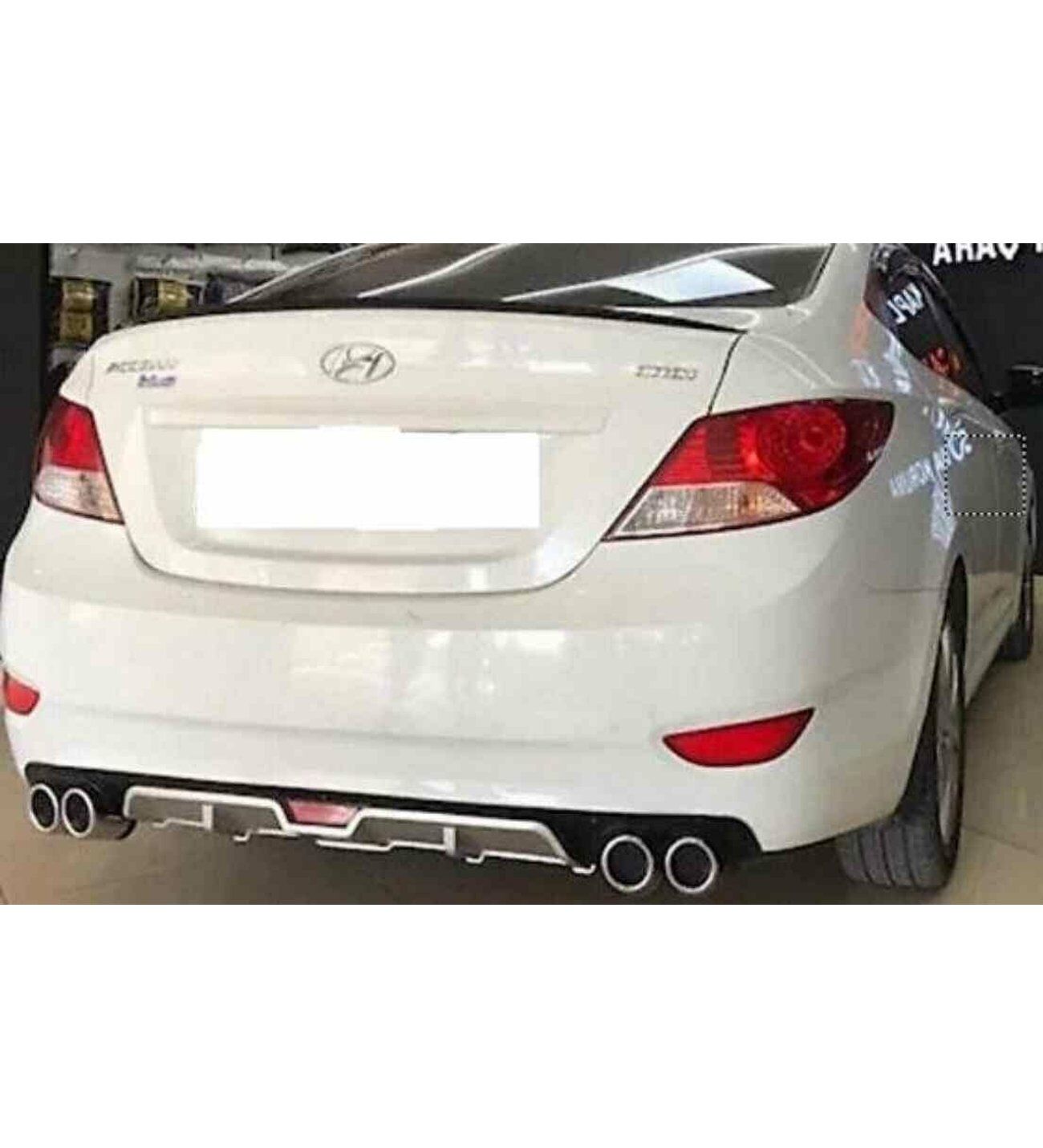 Hyundai Accent Blue uyumlu üniversal difüzör Gri 2011-2018 arası