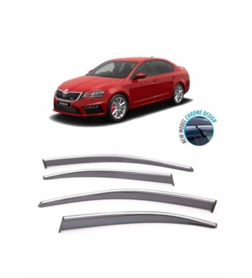 Skoda Octavia Kromlu Cam Rüzgarlığı 2013-2019 arası Sunplex