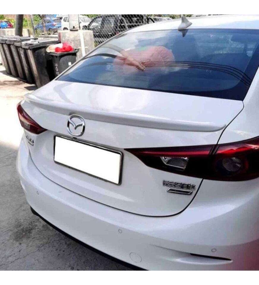 Mazda 3 Boyalı Spoiler (Pianoblack) 2015+ sonrası modellere uyumlu