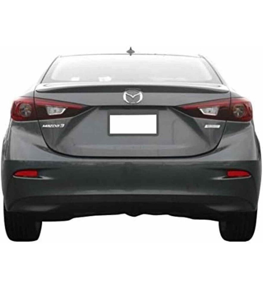 Mazda 3 Boyalı Spoiler (Pianoblack) 2015+ sonrası modellere uyumlu
