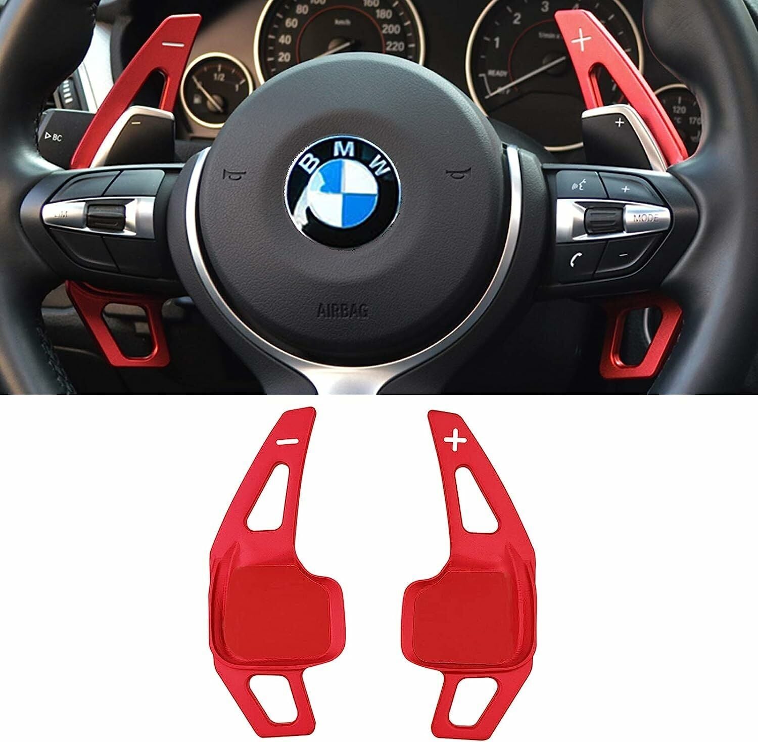 Bmw F48 M Direksiyon F1 Vites Kulakçığı Paddle Shift 2016-2018 arası Kırmızı