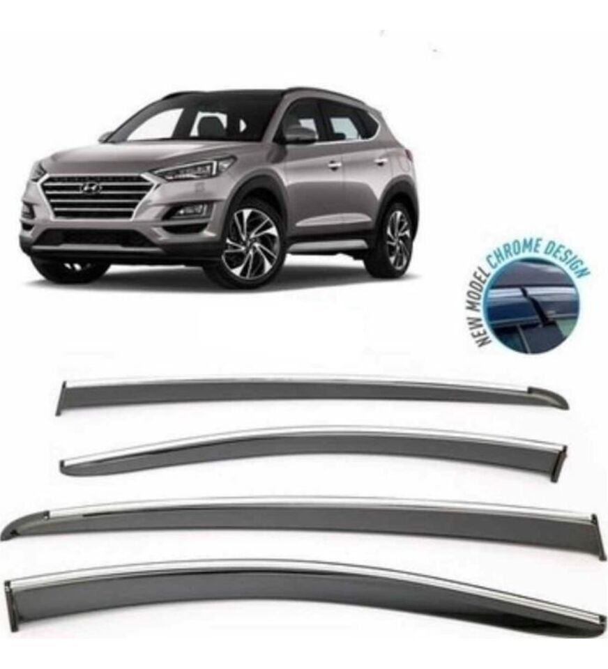 Hyundai Tucson Kromlu Cam Rüzgarlığı 2015-2021 arası Sunplex