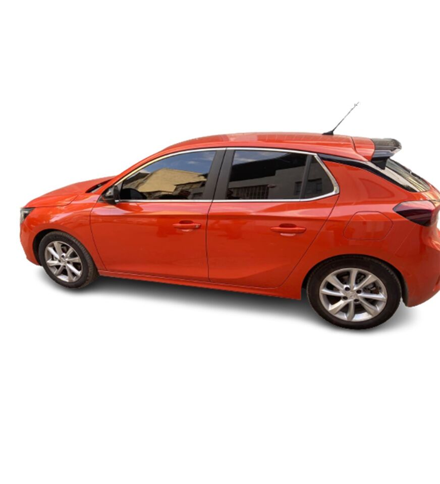 Opel Corsa F Krom Cam Çerçevesi 10 Parça TamTur 2019+ Uyumlu