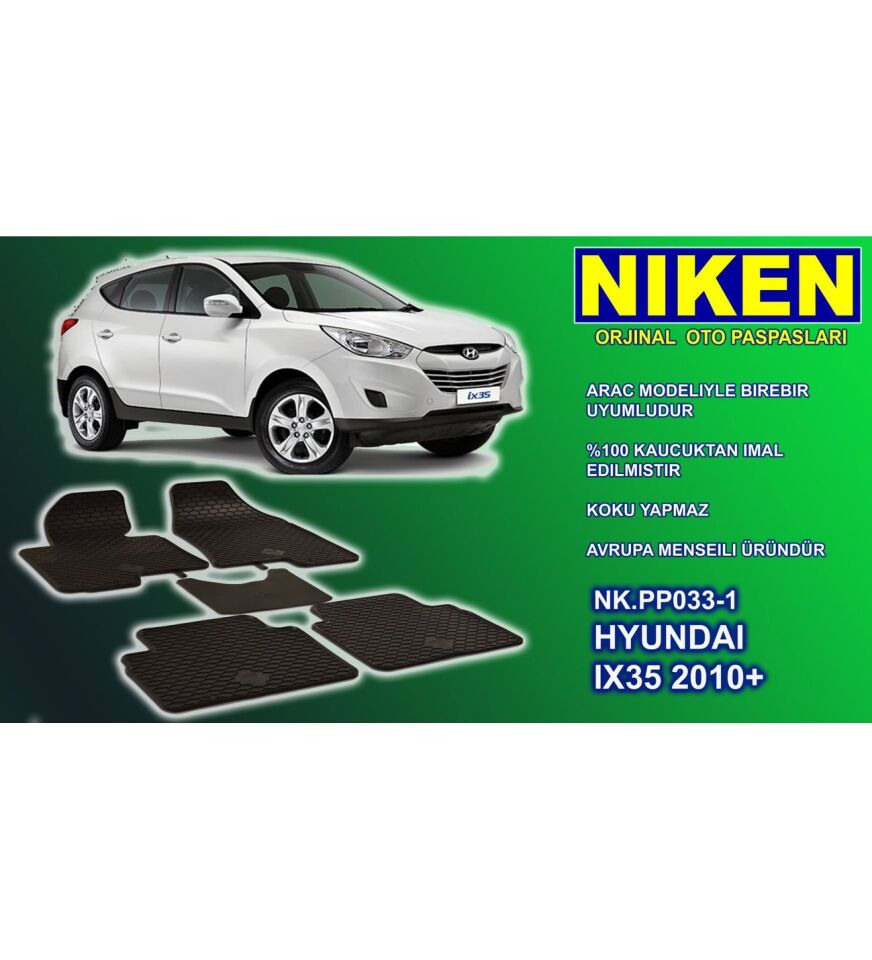 Hyundai ix35 5'li paspas kauçuk oem germany 2010+ Sonrası NİKEN