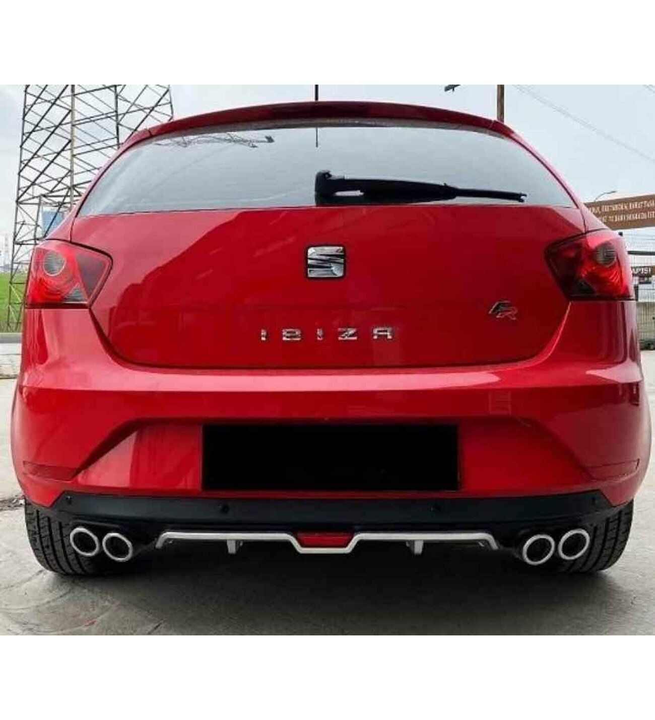 Seat İbiza uyumlu üniversal difüzör Gri 2008-2017 arası